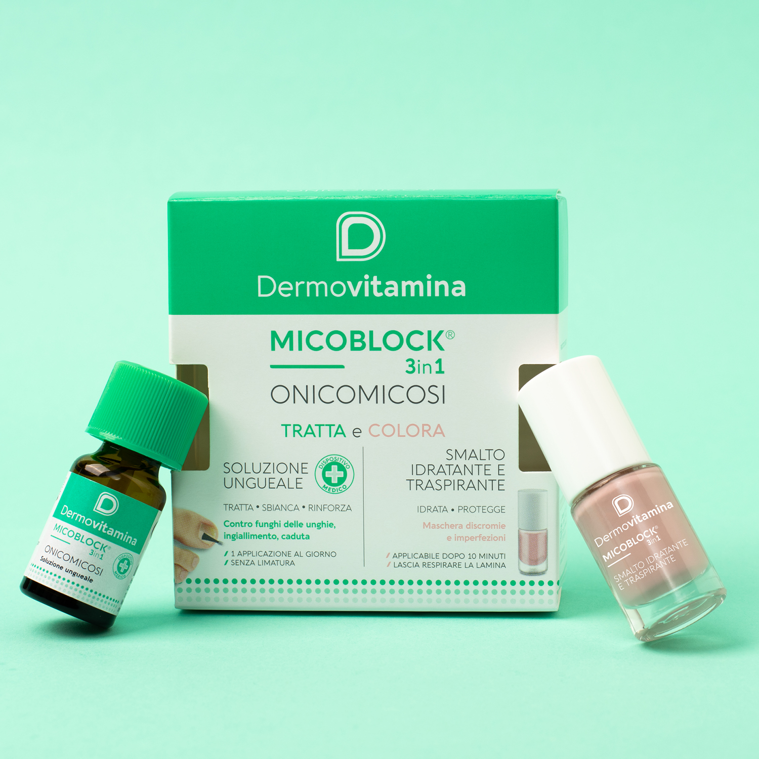 MICOBLOCK ONICOMICOSI Tratta e colora - immagine 4